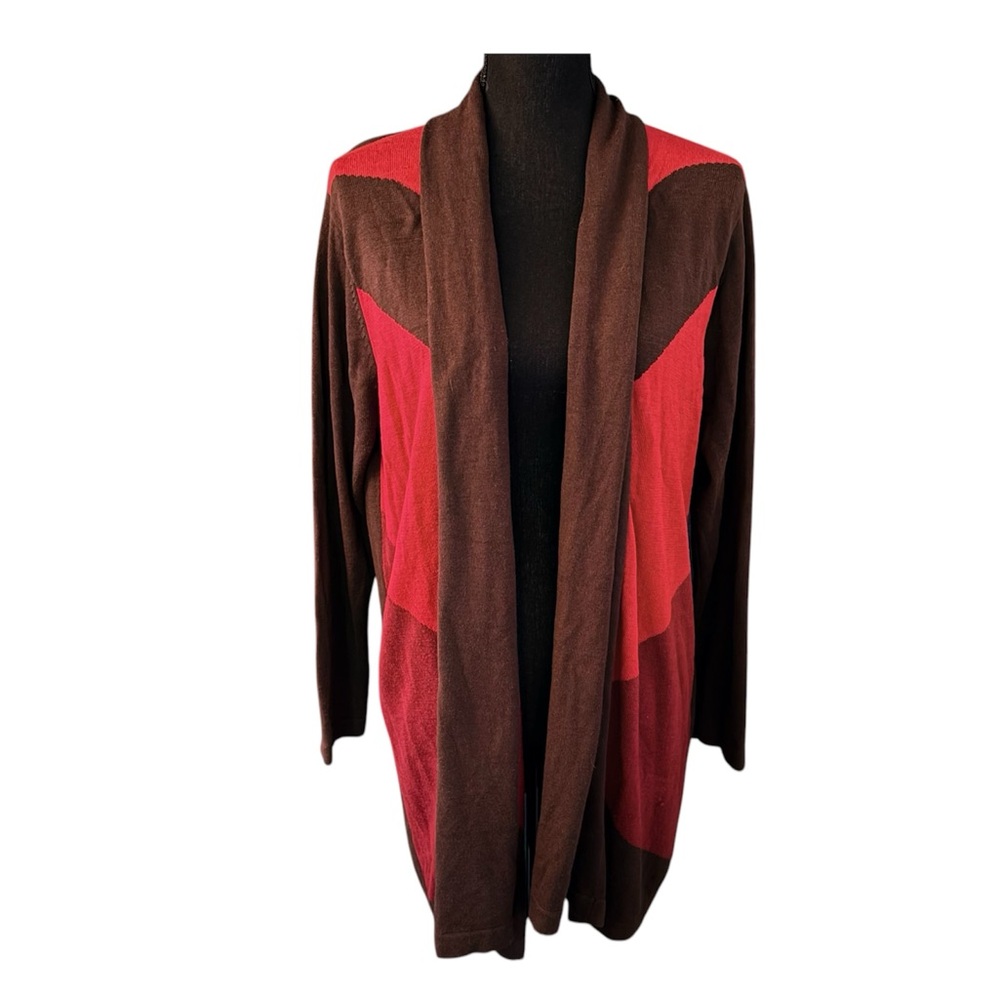 Avalin colorblock cardigan size large